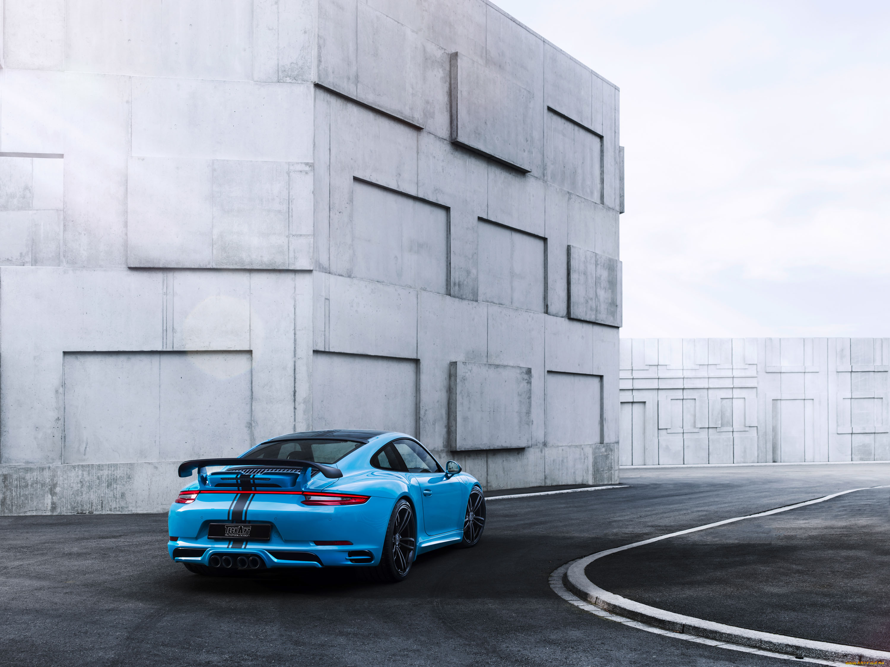 , porsche, techart, 911, 2016, 991, coupe, 4s, carrera